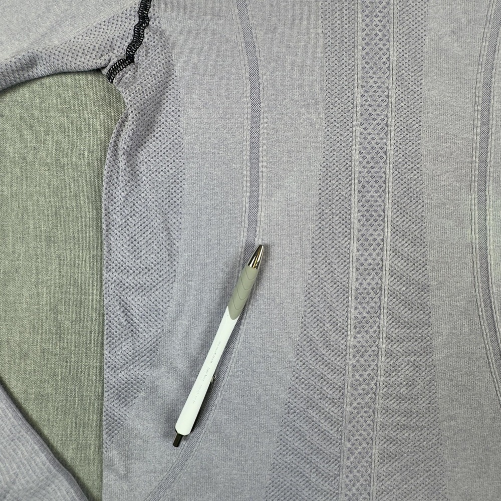 Lululemon Swiftly Tech Long Sleeve Shirt Womens 4 Purple Thumbholes Running Yoga - Picture 6 of 12